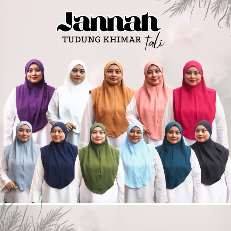 TUDUNG KHIMMAR JANNAH